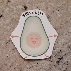 Happy Avocado Stickers